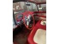 1955 Ford Thunderbird Red/White Interior Interior Photo