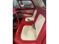 1955 Ford Thunderbird Red/White Interior Front Seat Photo