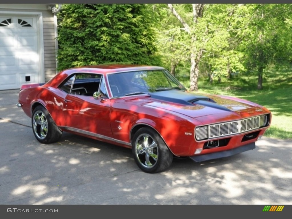 1967 Camaro Sport Coupe - Victory Red / Black photo #1