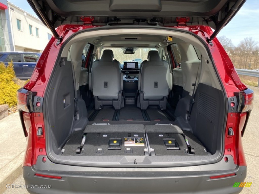 2021 Sienna XLE AWD Hybrid - Ruby Flare Pearl / Graphite photo #37