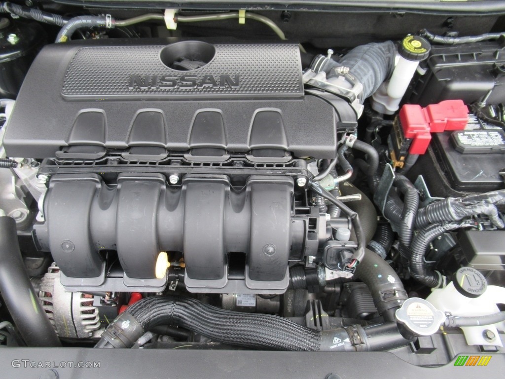 2019 Sentra SR - Super Black / Charcoal photo #6