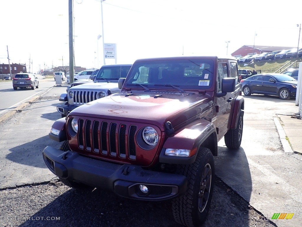 2021 Wrangler Sport 4x4 - Snazzberry Pearl / Black photo #1