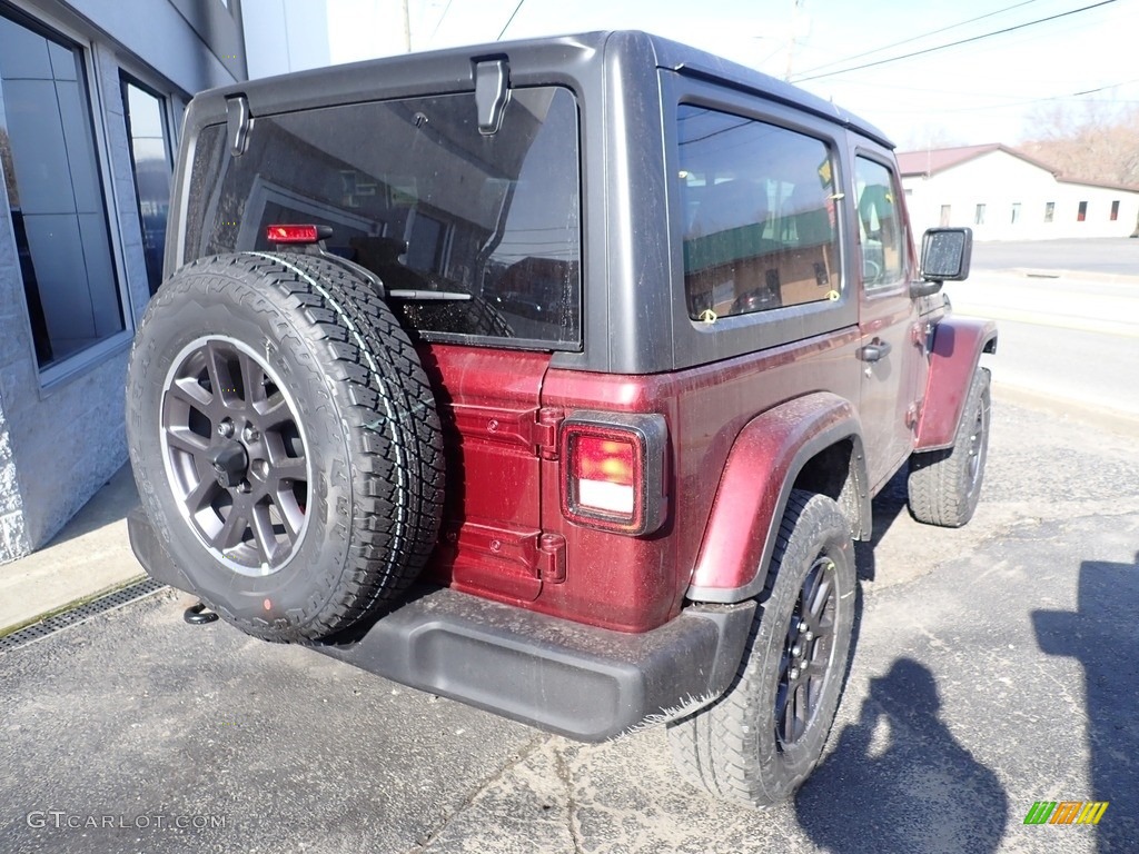 2021 Wrangler Sport 4x4 - Snazzberry Pearl / Black photo #6