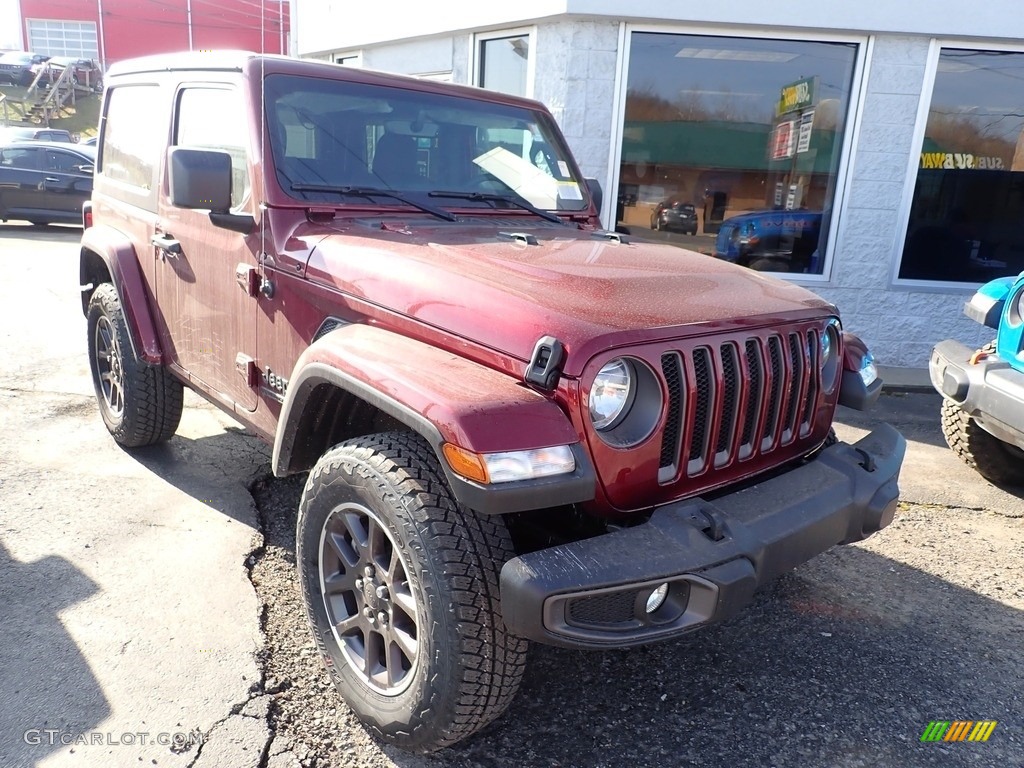 2021 Wrangler Sport 4x4 - Snazzberry Pearl / Black photo #7