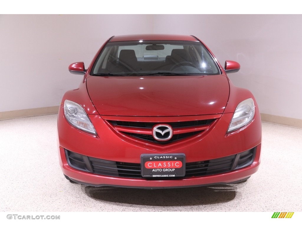 2010 MAZDA6 i Sport Sedan - Sangria Red Mica / Black photo #2