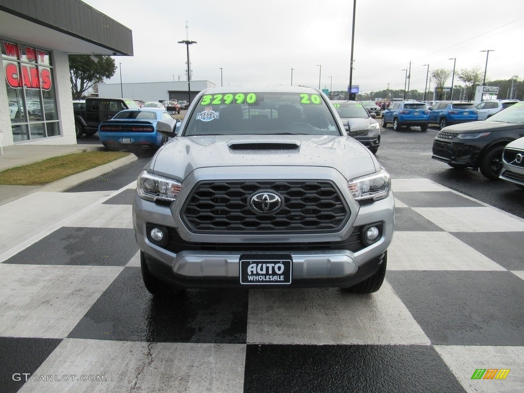 2020 Tacoma TRD Sport Double Cab - Silver Sky Metallic / Cement photo #2