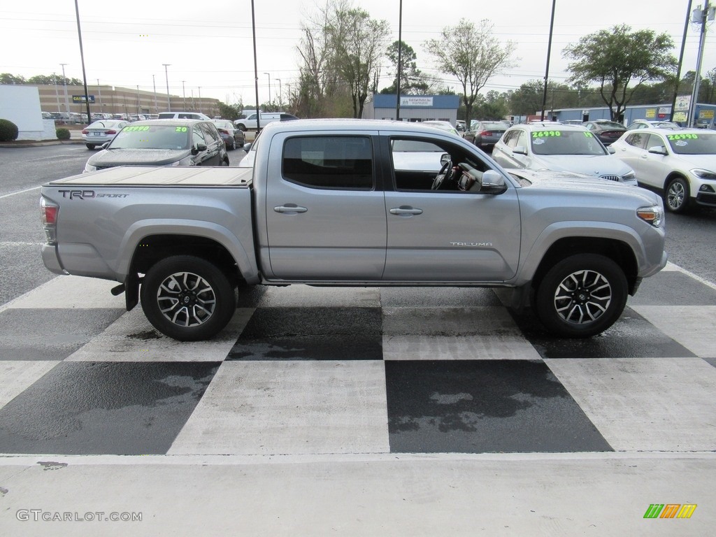 2020 Tacoma TRD Sport Double Cab - Silver Sky Metallic / Cement photo #3