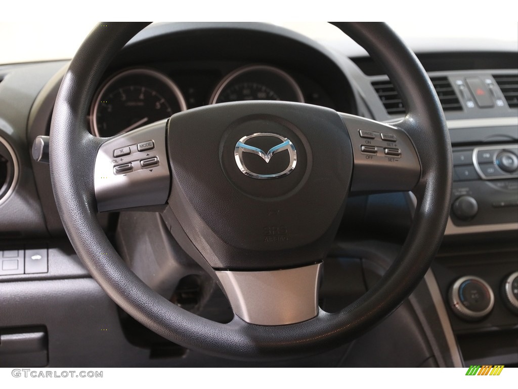 2010 MAZDA6 i Sport Sedan - Sangria Red Mica / Black photo #7