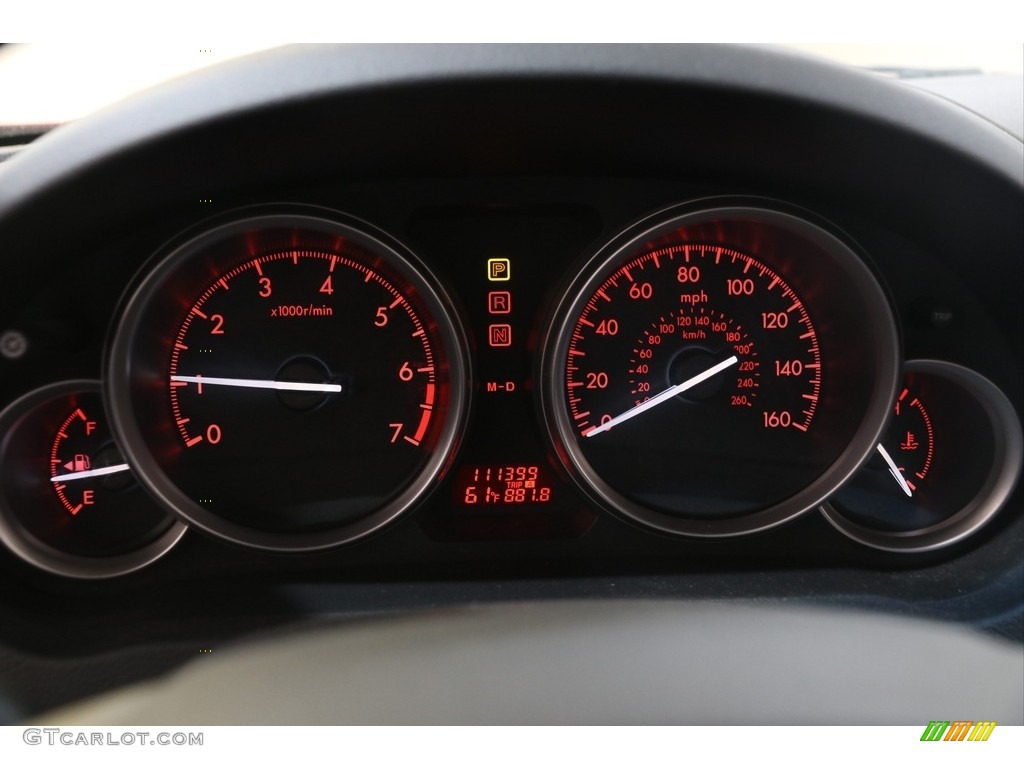 2010 MAZDA6 i Sport Sedan - Sangria Red Mica / Black photo #8