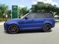 2021 Estoril Blue Metallic Land Rover Range Rover Sport SVR Carbon Edition  photo #7