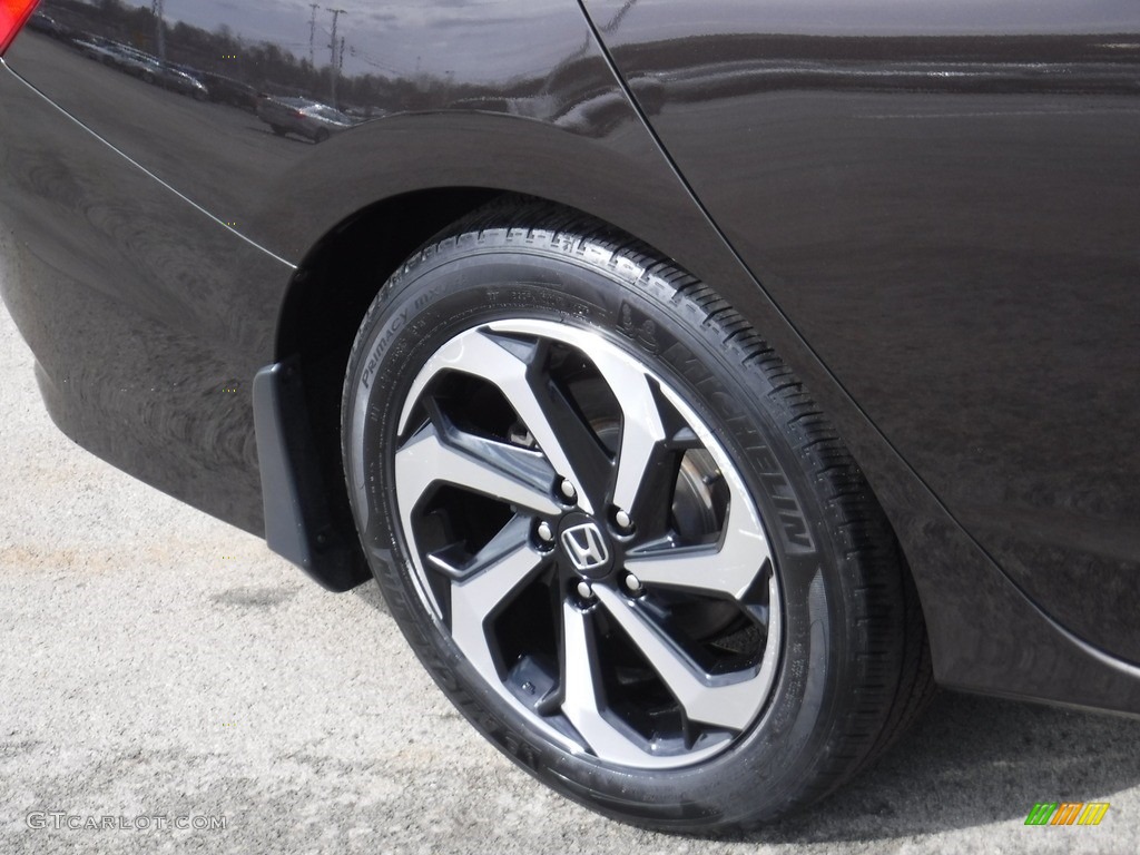 2017 Accord EX-L Sedan - Kona Coffee Metallic / Black photo #3