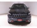 Diamond Black Crystal Pearl - Cherokee Trailhawk 4x4 Photo No. 2