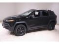 Diamond Black Crystal Pearl - Cherokee Trailhawk 4x4 Photo No. 3