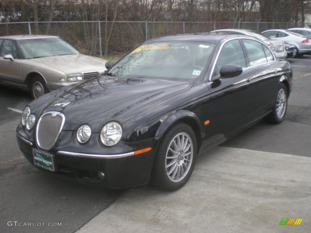 2006 S-Type 3.0 - Ebony Black / Charcoal photo #1