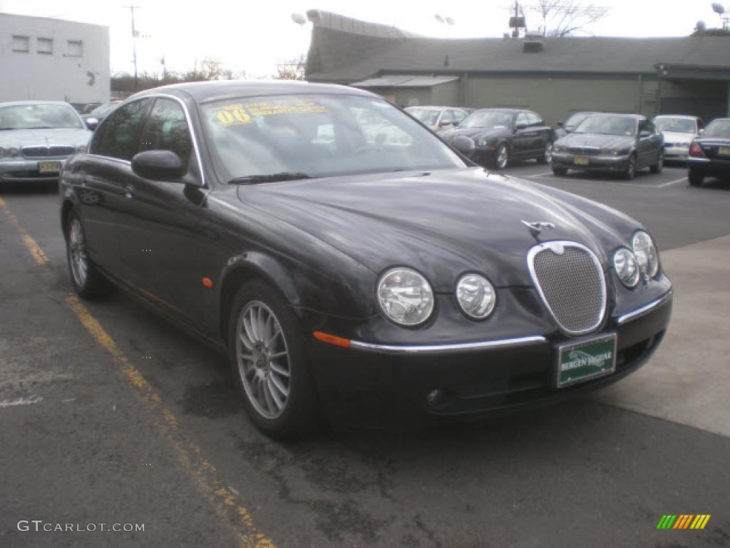 2006 S-Type 3.0 - Ebony Black / Charcoal photo #3