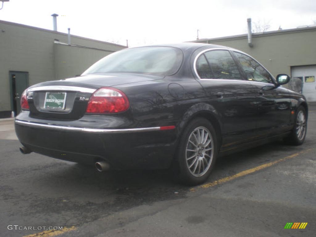 2006 S-Type 3.0 - Ebony Black / Charcoal photo #4