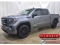 Satin Steel Metallic - Sierra 1500 Elevation Crew Cab 4WD Photo No. 1