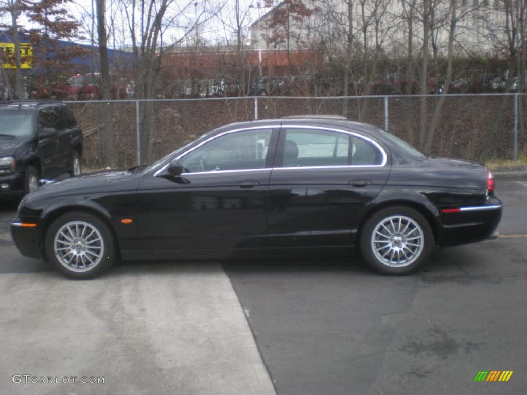 2006 S-Type 3.0 - Ebony Black / Charcoal photo #7