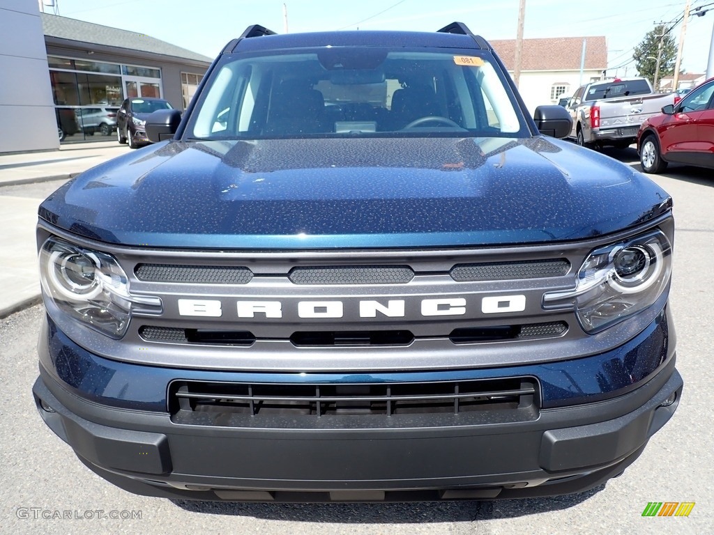 2021 Bronco Sport Big Bend 4x4 - Alto Blue Metallic / Medium Dark Slate photo #9