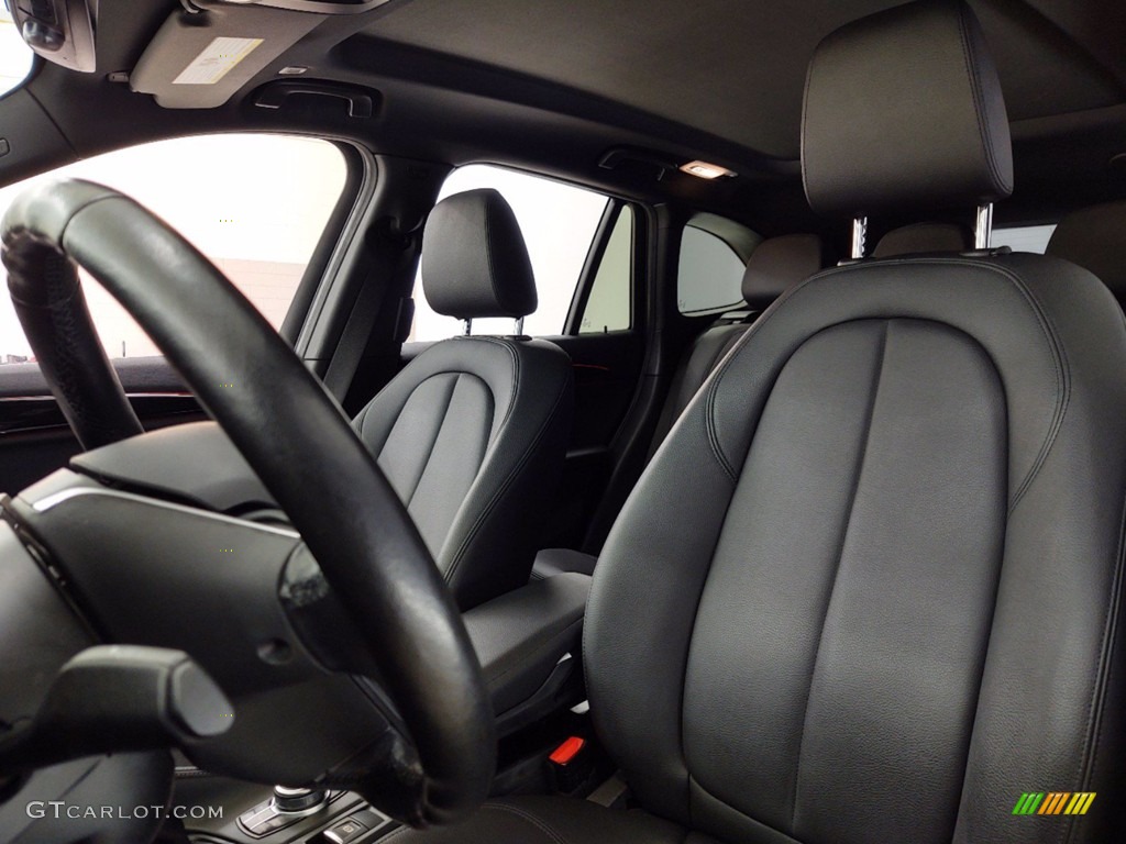 2017 X1 sDrive28i - Mediterranean Blue Metallic / Black photo #16