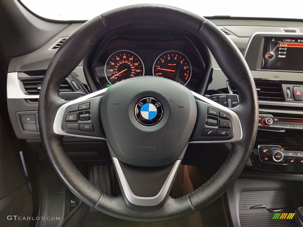 2017 X1 sDrive28i - Mediterranean Blue Metallic / Black photo #17