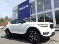 Crystal White Metallic 2021 Volvo XC40 T5 R-Design AWD