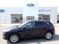 Agate Black Metallic 2021 Ford Escape SE 4WD