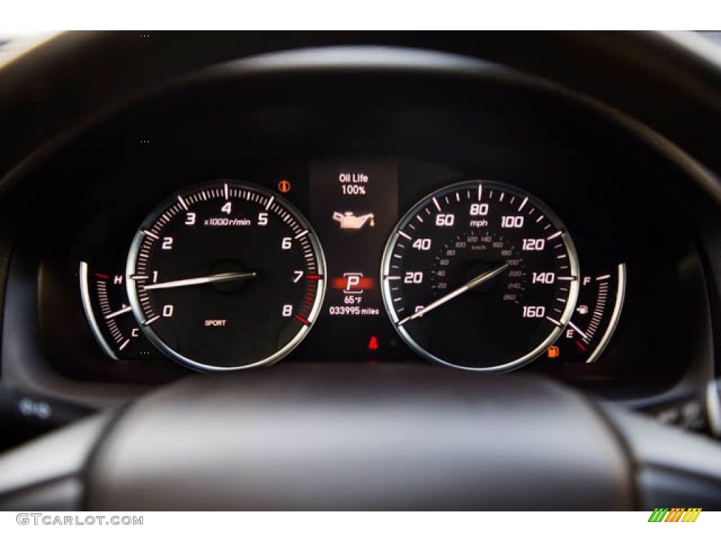 2018 TLX Technology Sedan - Bellanova White Pearl / Ebony photo #32