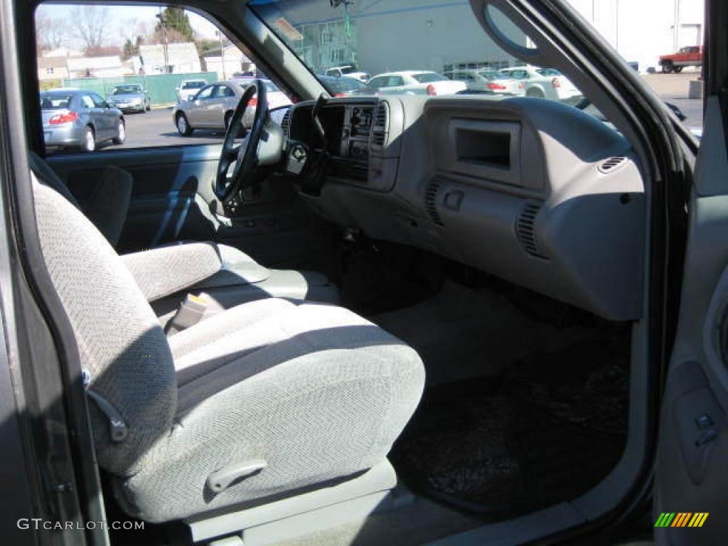 2000 Sierra 3500 SL Extended Cab Dually - Storm Gray Metallic / Gray photo #11