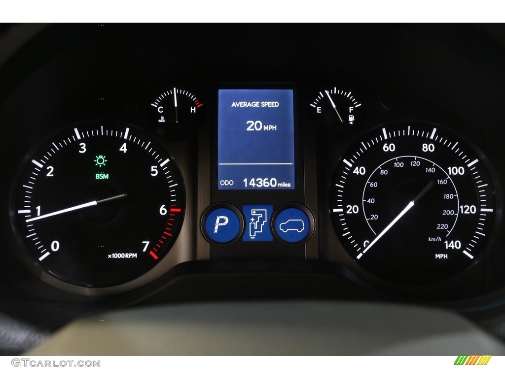 2019 Lexus GX 460 Premium Gauges Photo #141416723