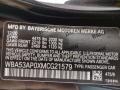  2021 4 Series 430i Coupe Black Sapphire Metallic Color Code 475