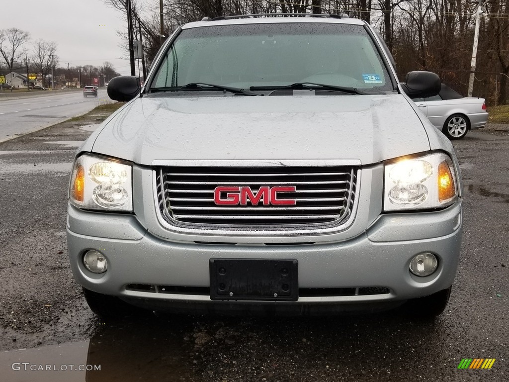 2007 Envoy SLE 4x4 - Liquid Silver Metallic / Light Gray photo #8