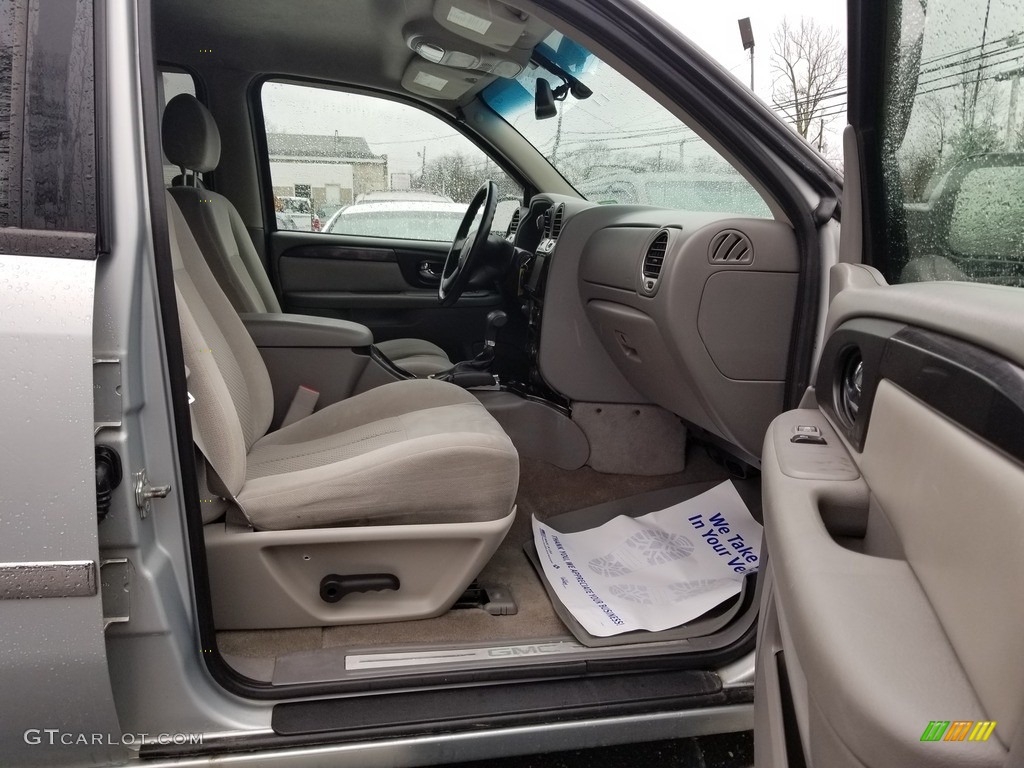 2007 Envoy SLE 4x4 - Liquid Silver Metallic / Light Gray photo #12