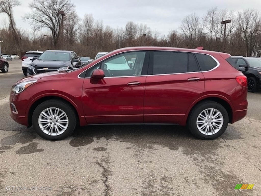 2017 Envision Preferred AWD - Chili Red Metallic / Light Neutral photo #3