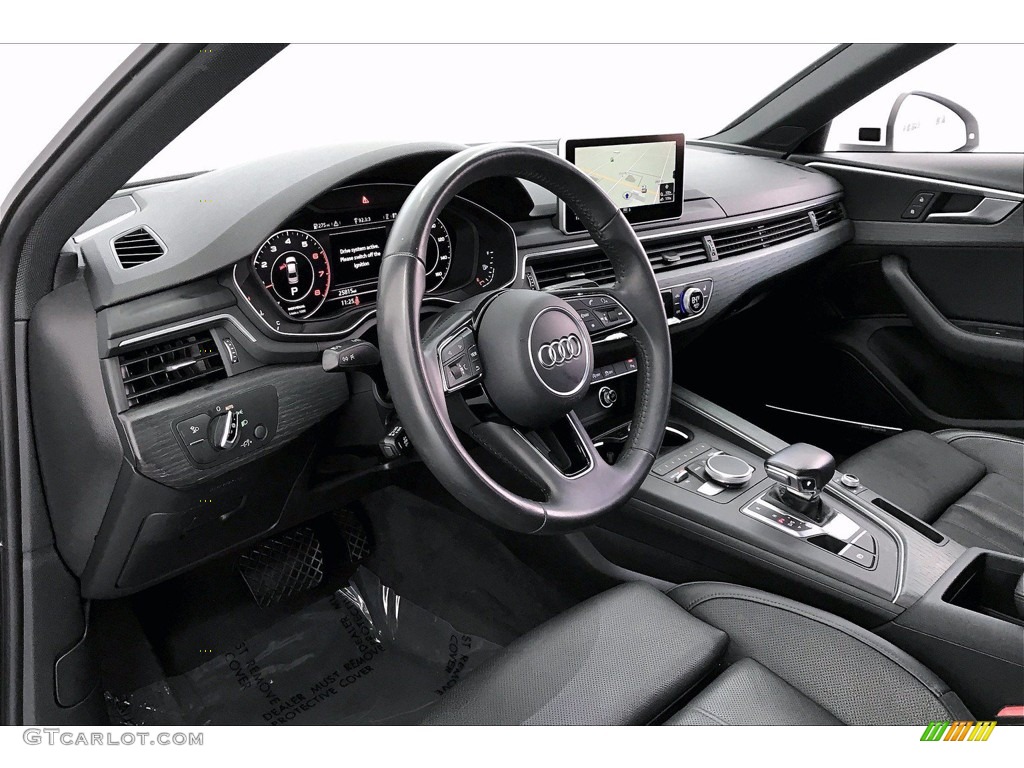 Black Interior 2018 Audi A4 2.0T Premium Plus Photo #141417818