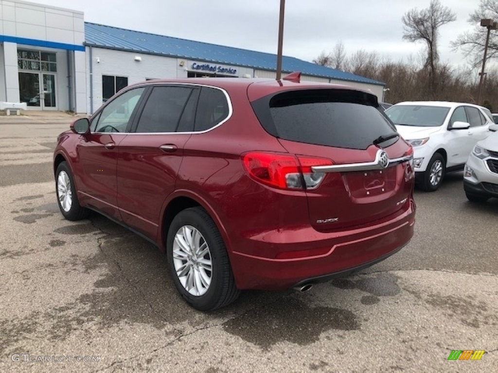 2017 Envision Preferred AWD - Chili Red Metallic / Light Neutral photo #4