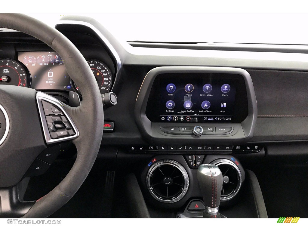 2020 Camaro ZL1 Coupe - Shadow Gray Metallic / Adrenaline Red photo #5