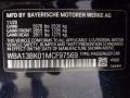  2021 5 Series M550i xDrive Sedan Carbon Black Metallic Color Code 416