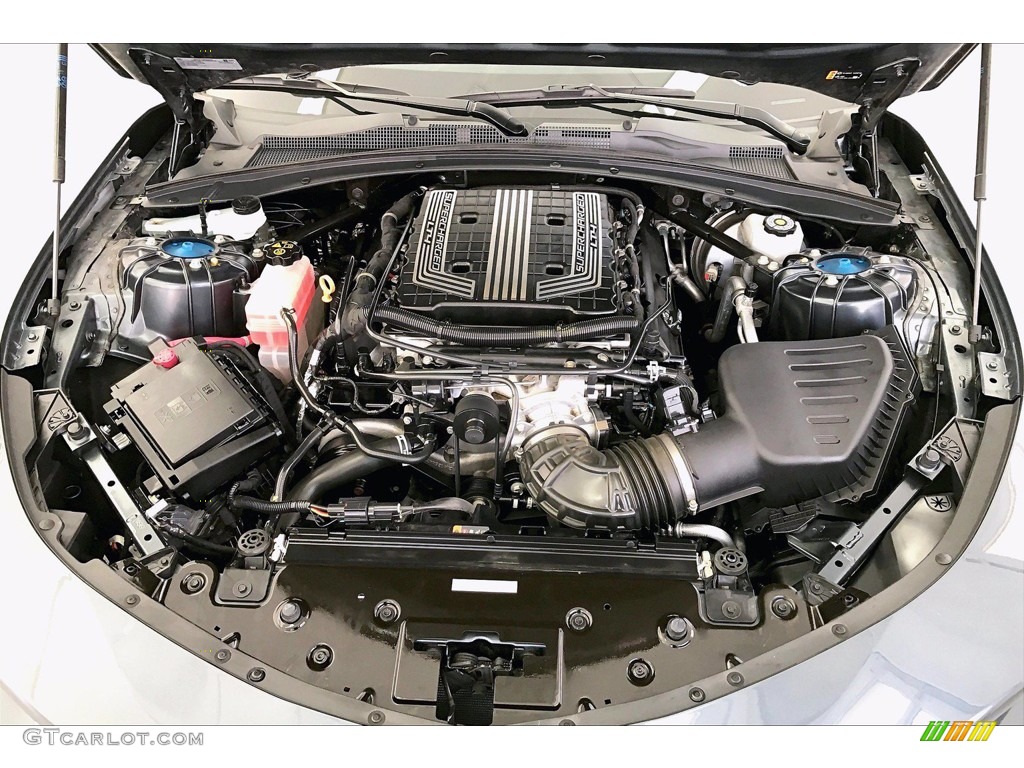 2020 Chevrolet Camaro ZL1 Coupe 6.2 Liter Supercharged DI OHV 16-Valve VVT LT4 V8 Engine Photo #141418053