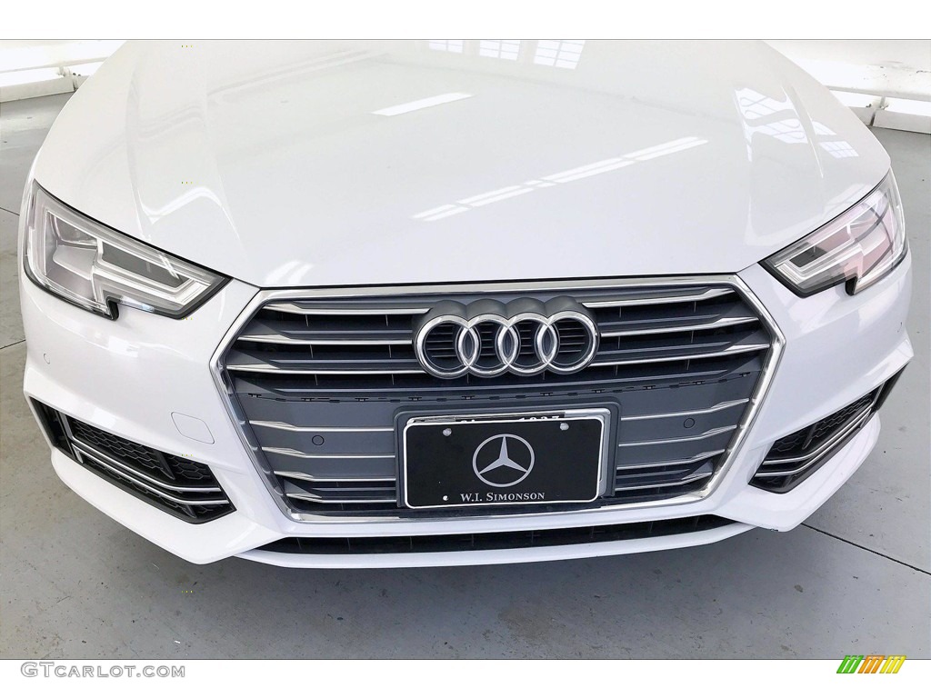 2018 A4 2.0T Premium Plus - Glacier White Metallic / Black photo #30