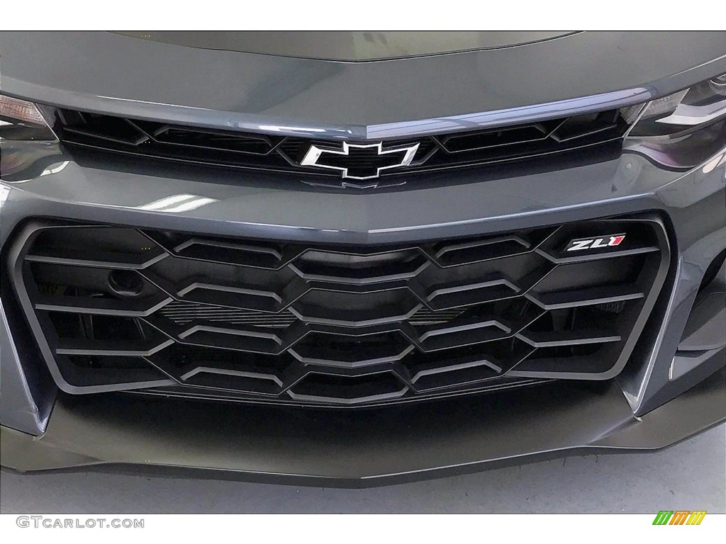2020 Camaro ZL1 Coupe - Shadow Gray Metallic / Adrenaline Red photo #30