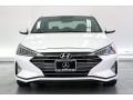 2019 Quartz White Pearl Hyundai Elantra SEL  photo #2