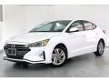 2019 Quartz White Pearl Hyundai Elantra SEL  photo #11