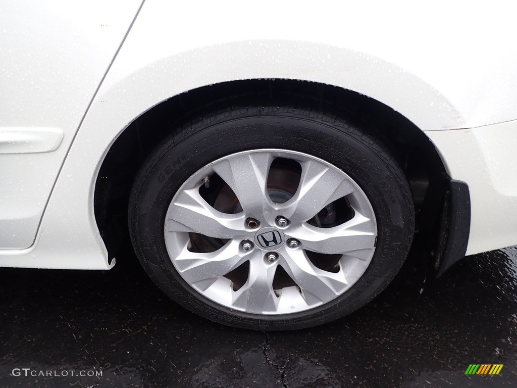 2010 Accord EX-L V6 Sedan - White Diamond Pearl / Ivory photo #14