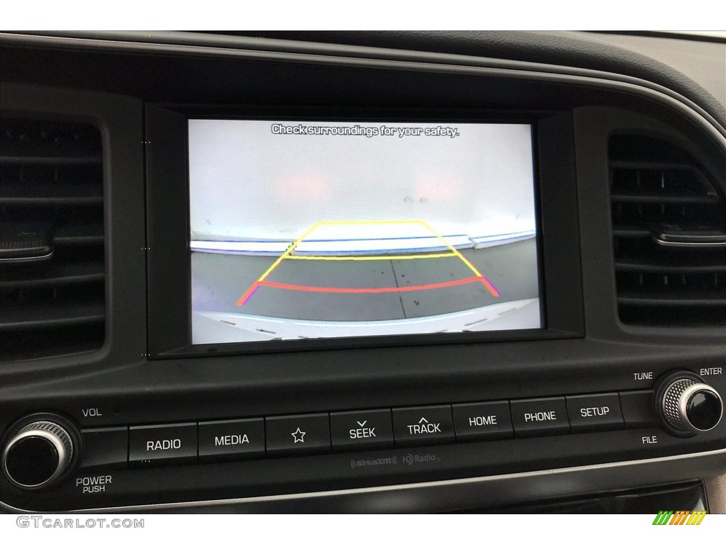 2019 Elantra SEL - Quartz White Pearl / Beige photo #23