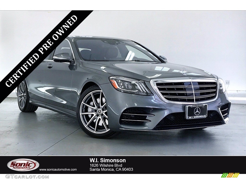 Selenite Grey Metallic Mercedes-Benz S