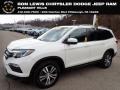 2018 White Diamond Pearl Honda Pilot EX-L AWD  photo #1