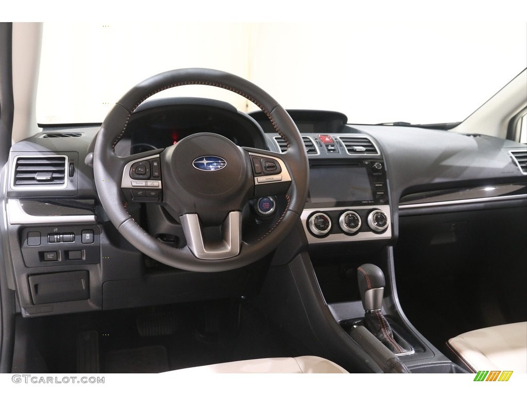 2016 Subaru Crosstrek Hybrid Touring Ivory Dashboard Photo #141422474