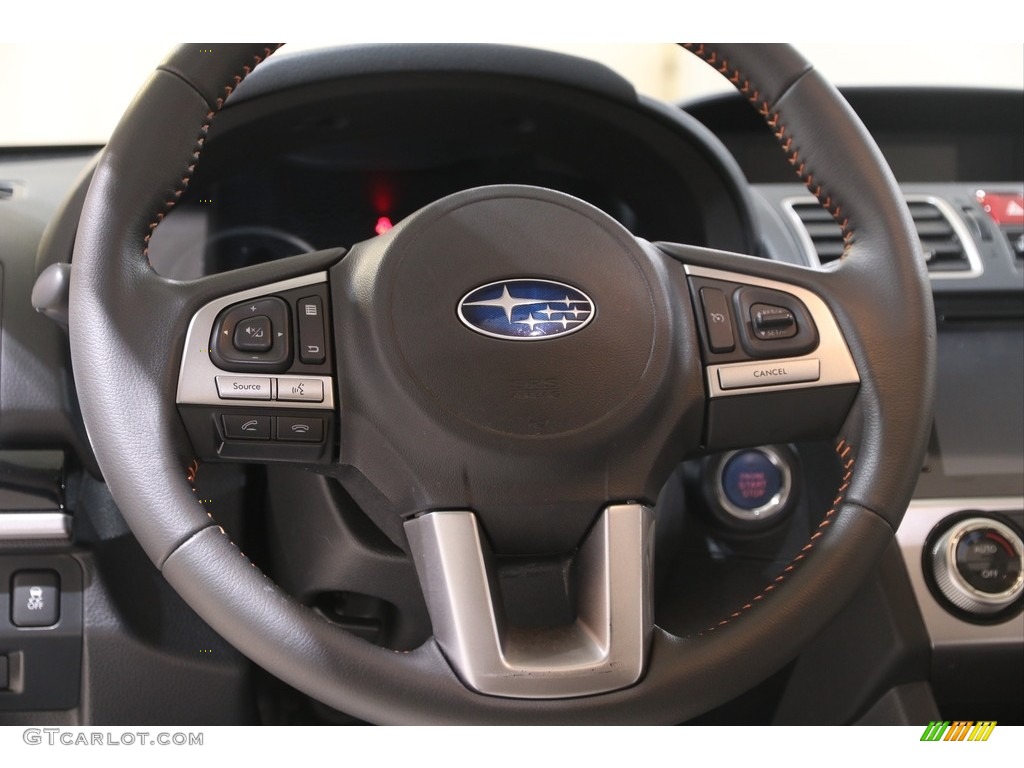 2016 Subaru Crosstrek Hybrid Touring Ivory Steering Wheel Photo #141422489