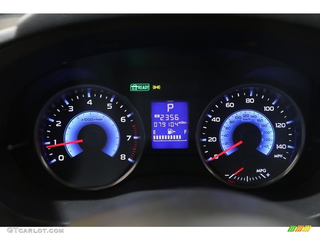 2016 Subaru Crosstrek Hybrid Touring Gauges Photos